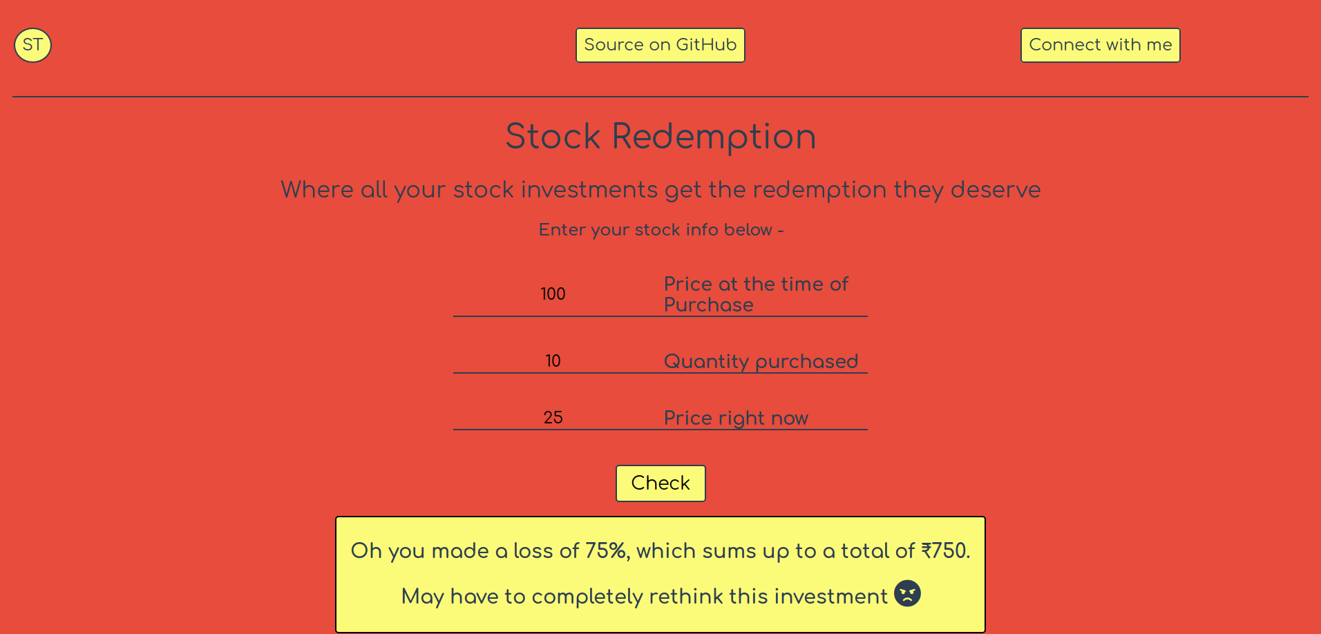 SR Theme on >=75% loss