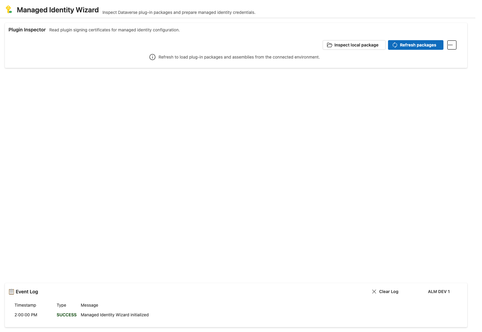 Managed Identity Wizard