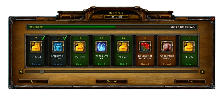 Battle Pass Addon Preview