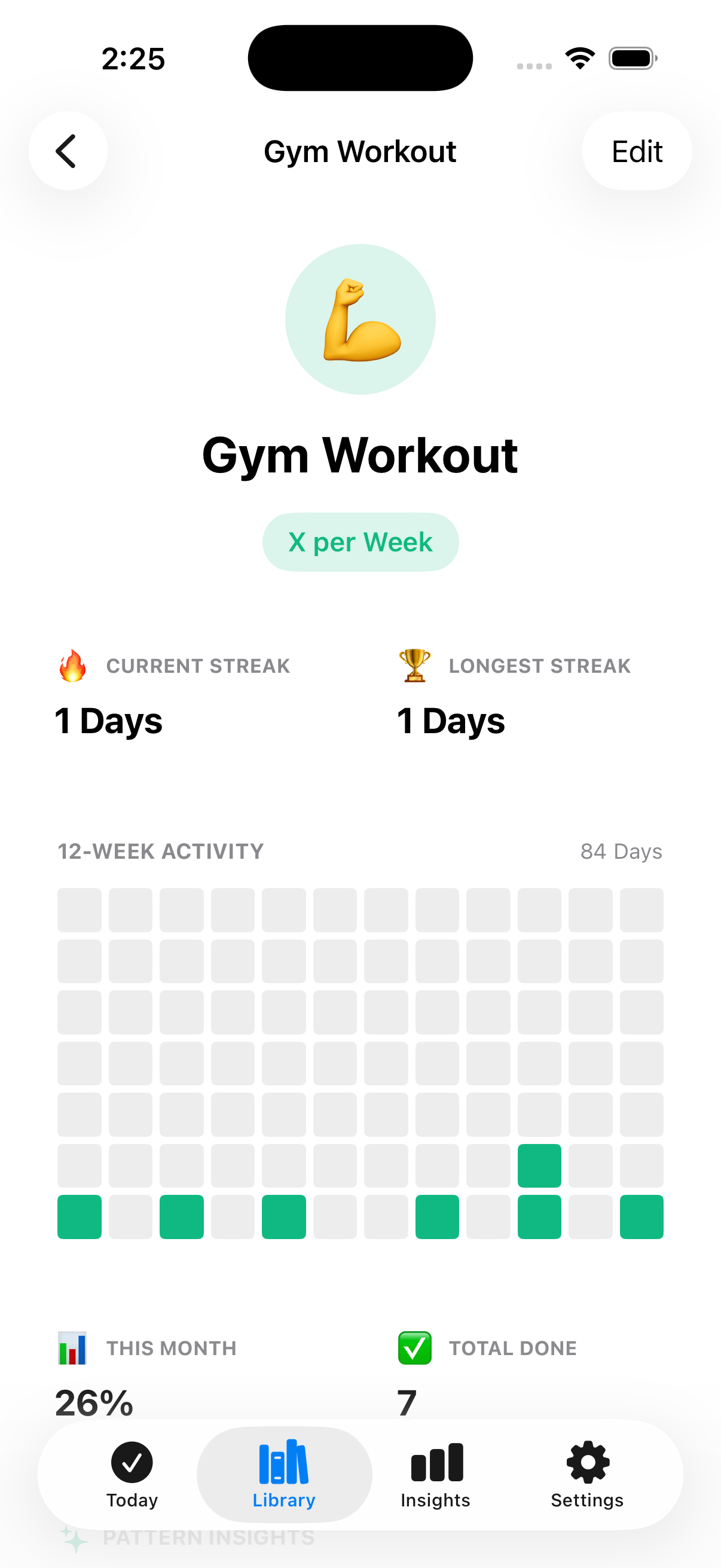 12-Week Activity Heatmap