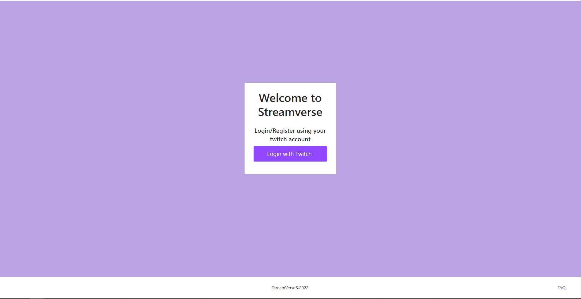 GitHub - Shoreasg/StreamVerse_FrontEnd