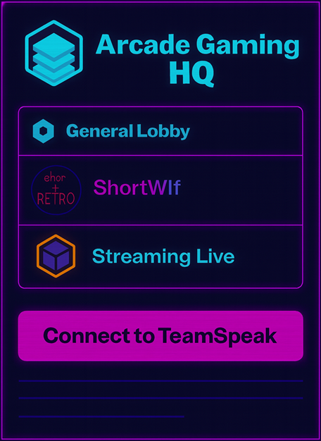 TeamSpeak Retro Panel