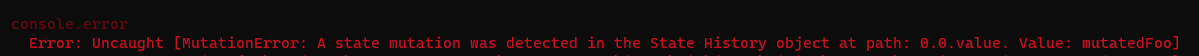 Optional Title Mutation log output