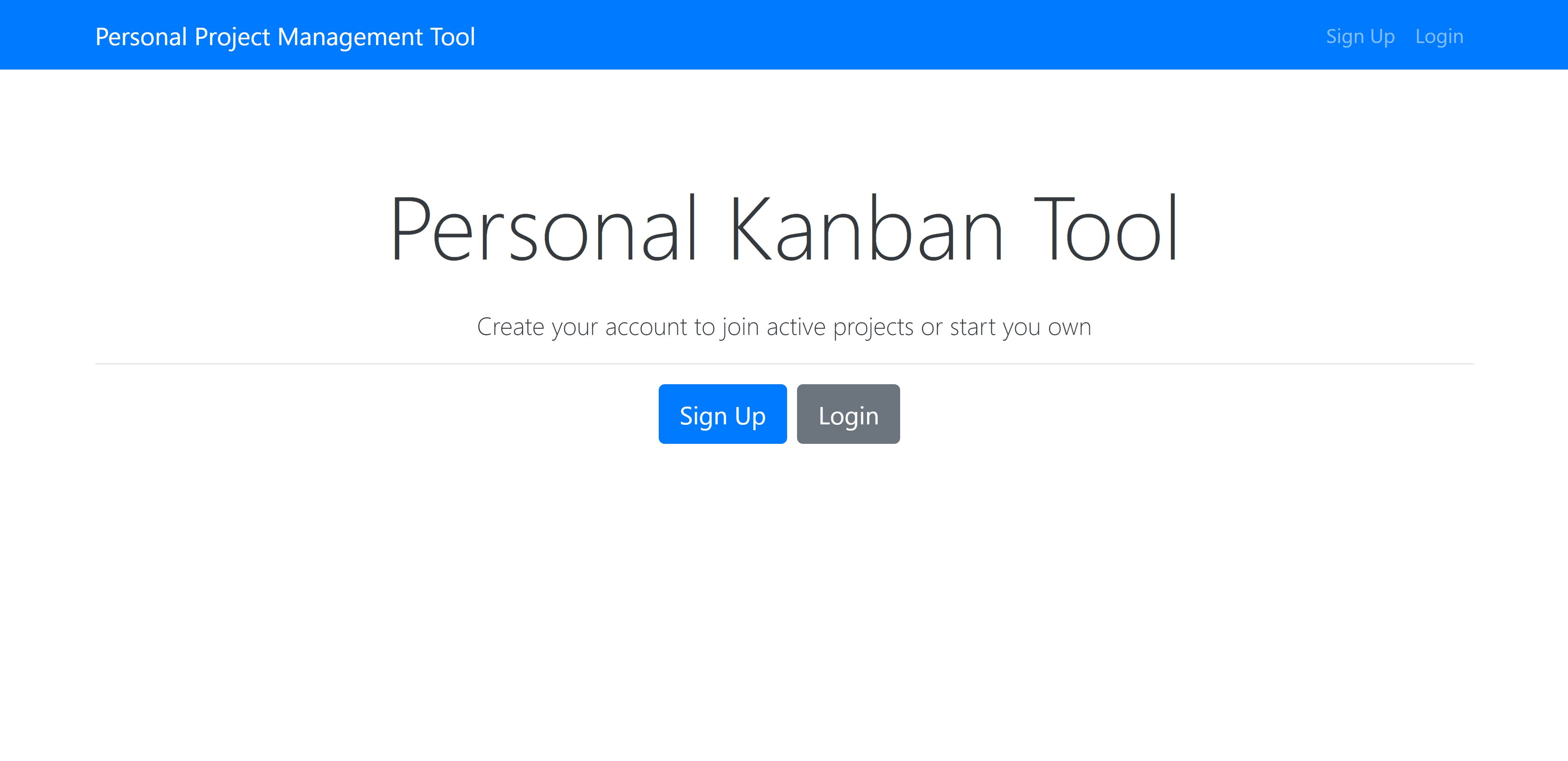 GitHub - Shuangquan-Fu/ppmtool: Personal Project Manegement Tool