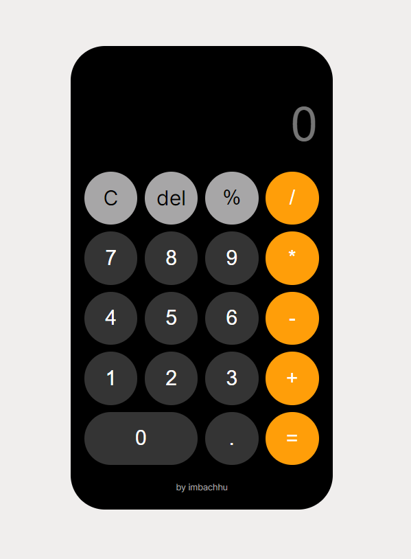 iOS Calculator