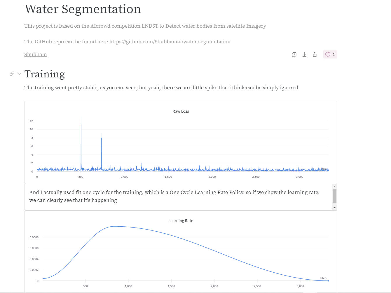 https://app.wandb.ai/shubhamai/water%20segmentation/reports/Water-Segmentation--VmlldzoyNDIzNjk