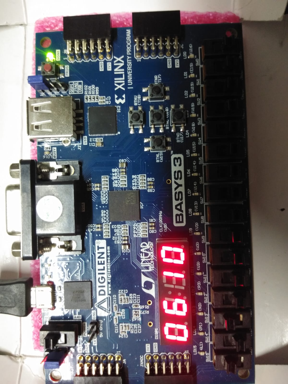 Final sum on FPGA