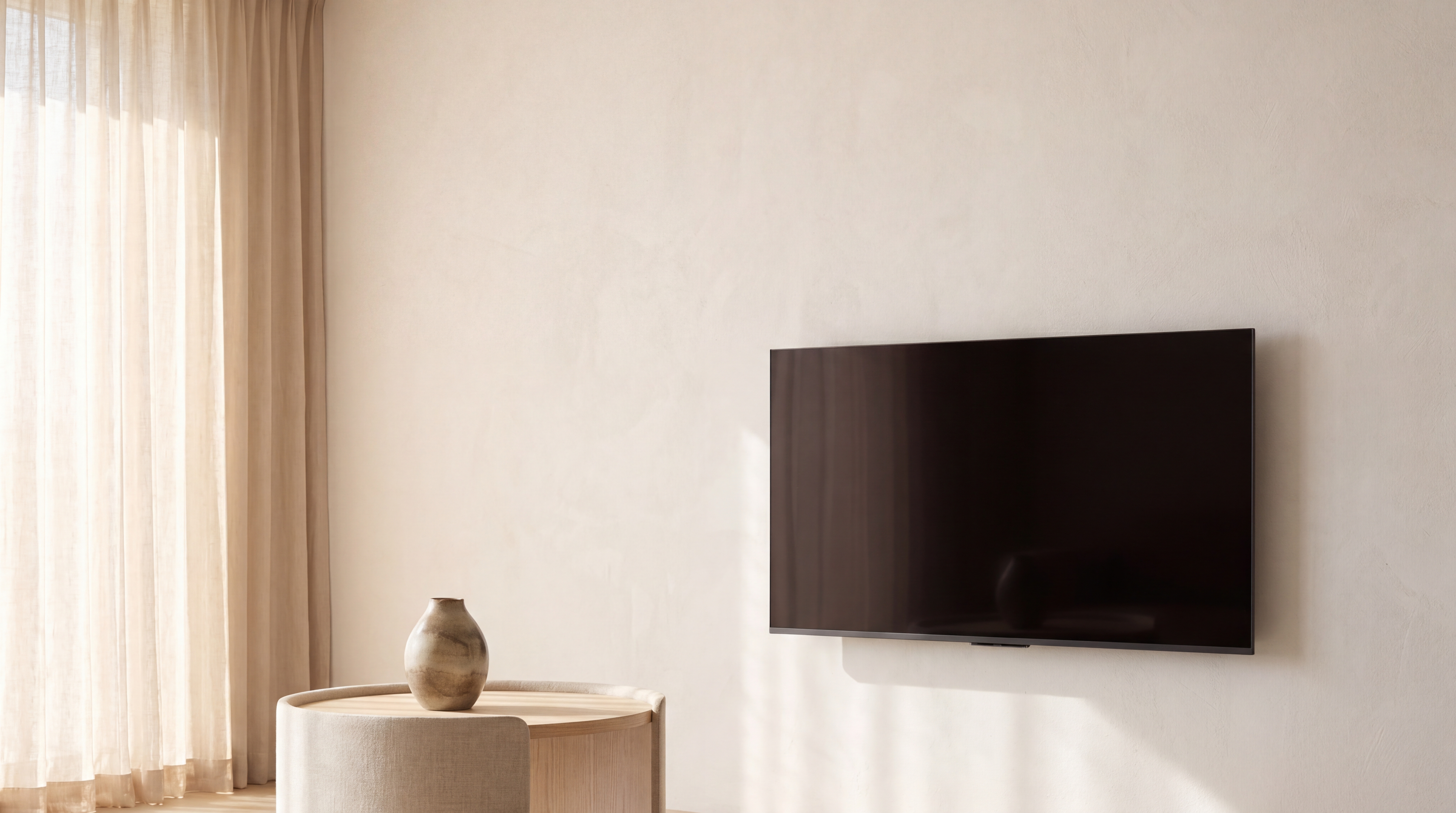 「テレビの薄型壁掛け」には2つの意味がある