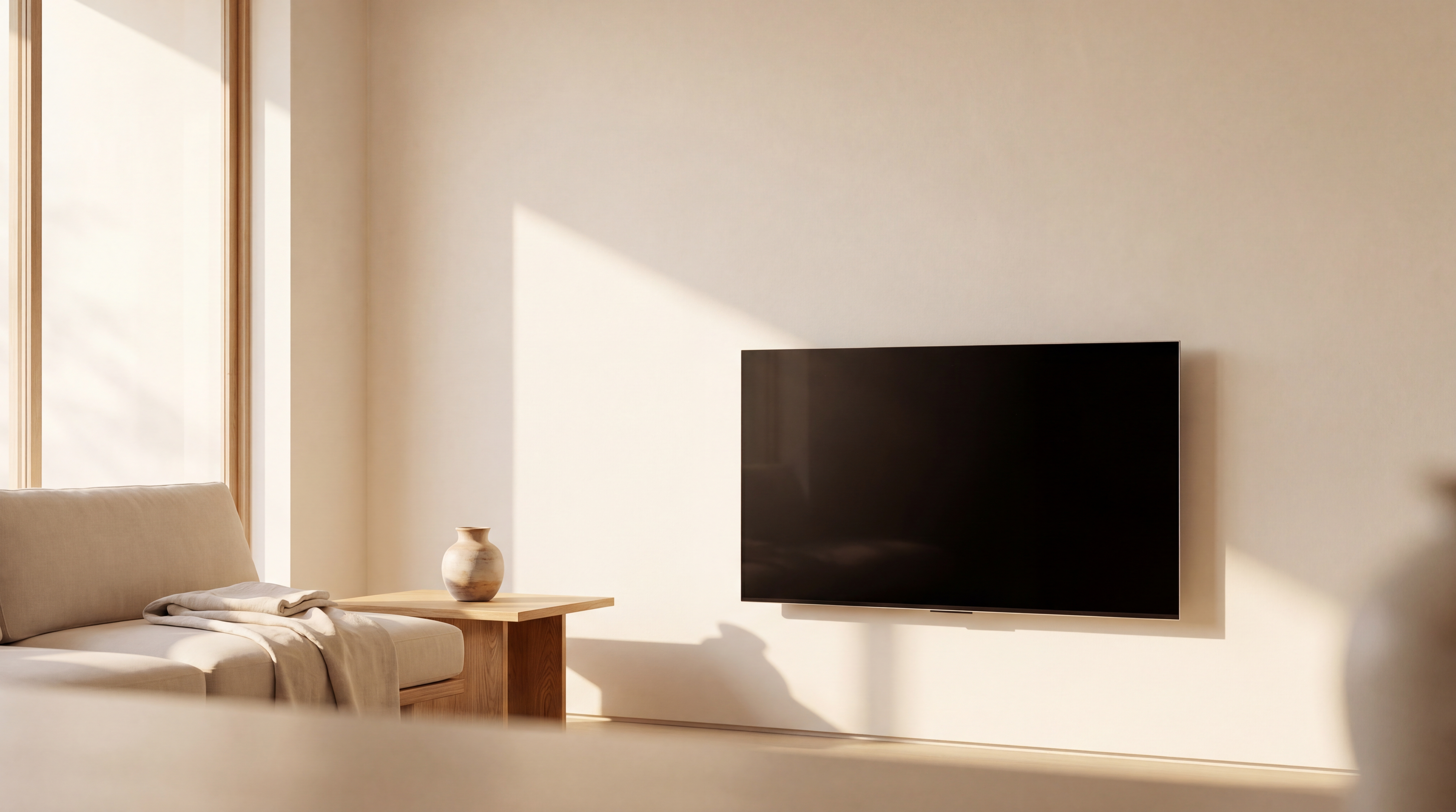 テレビ壁掛けアームとは｜固定式・チルト式との違い