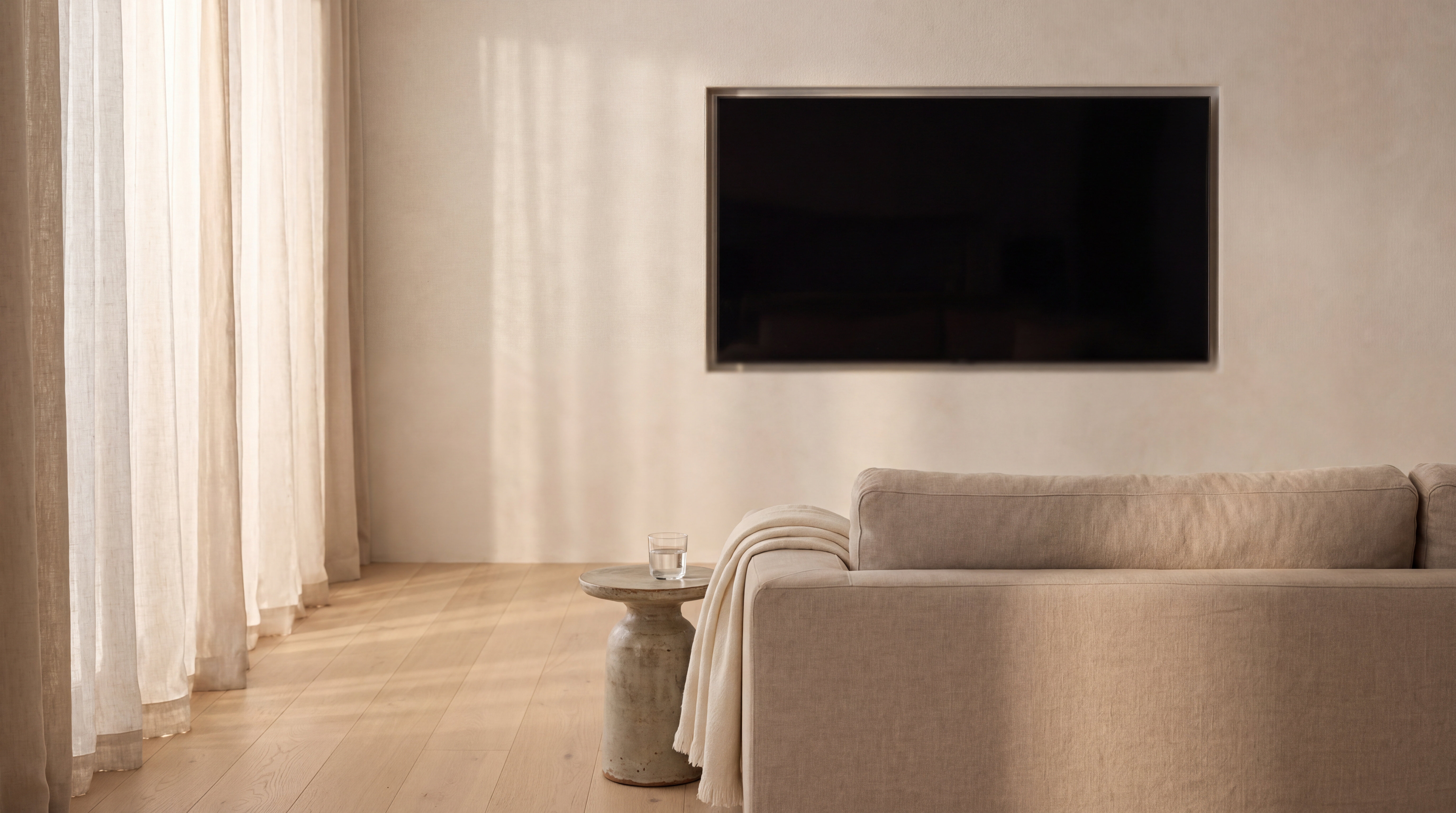 65型テレビの最適な視聴距離は1.2mが目安