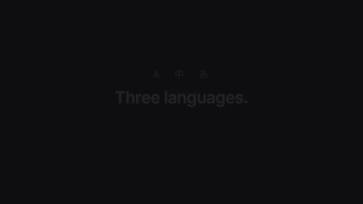 CmdIME screenshot 1