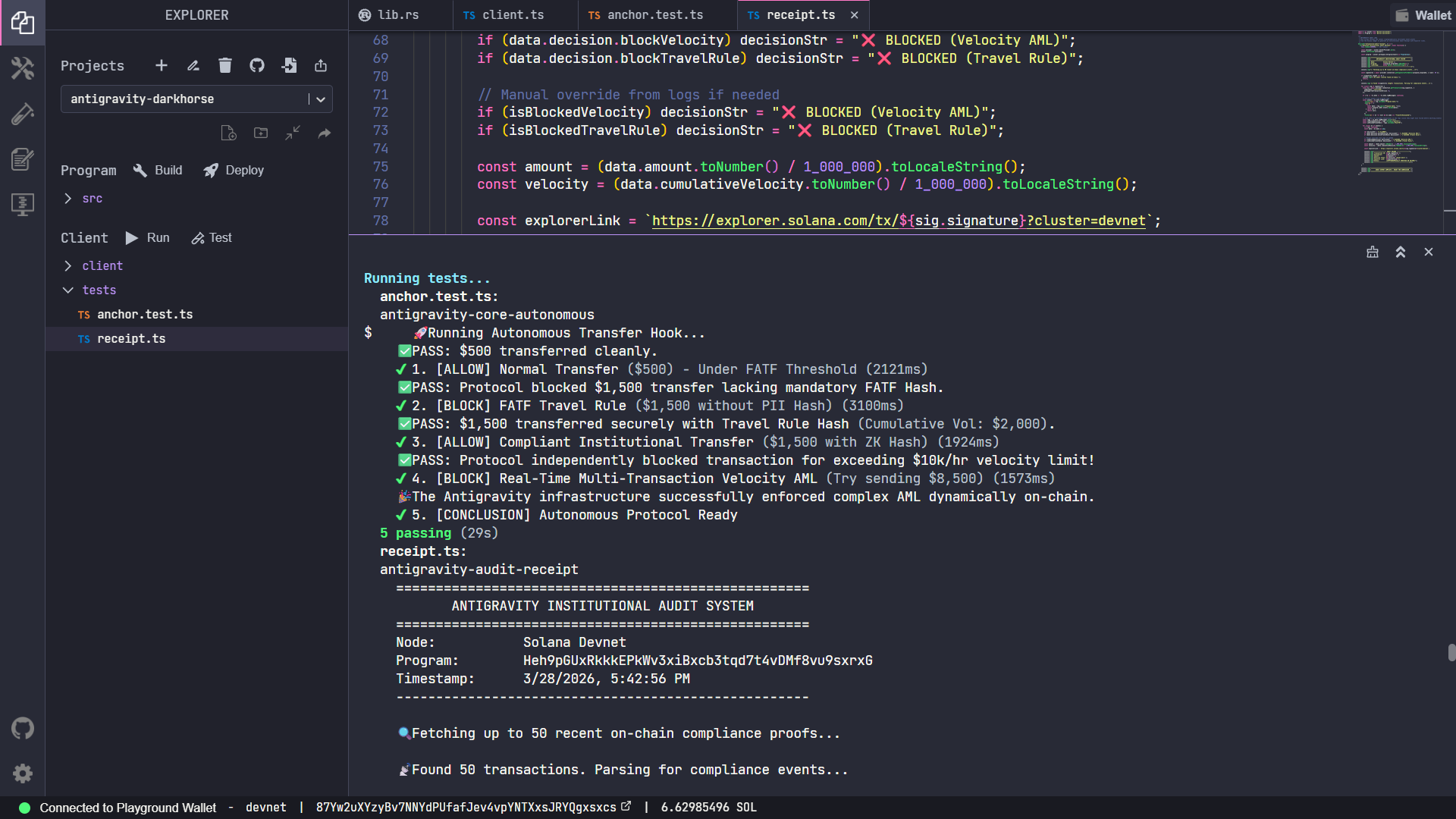 Full Compliance Test Suite