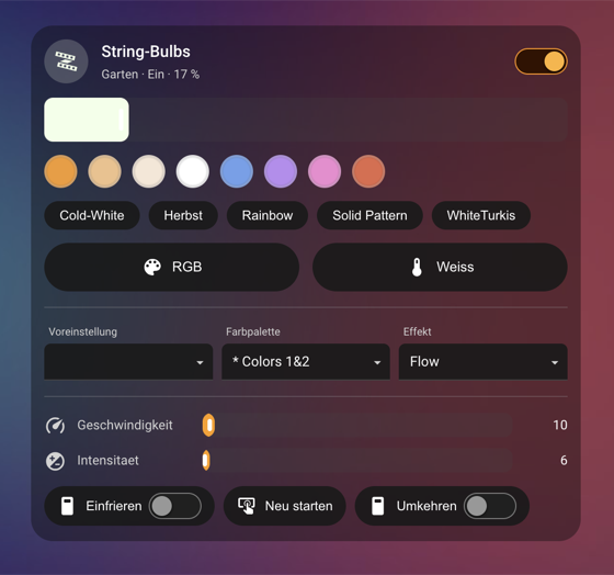 WLED Control Card