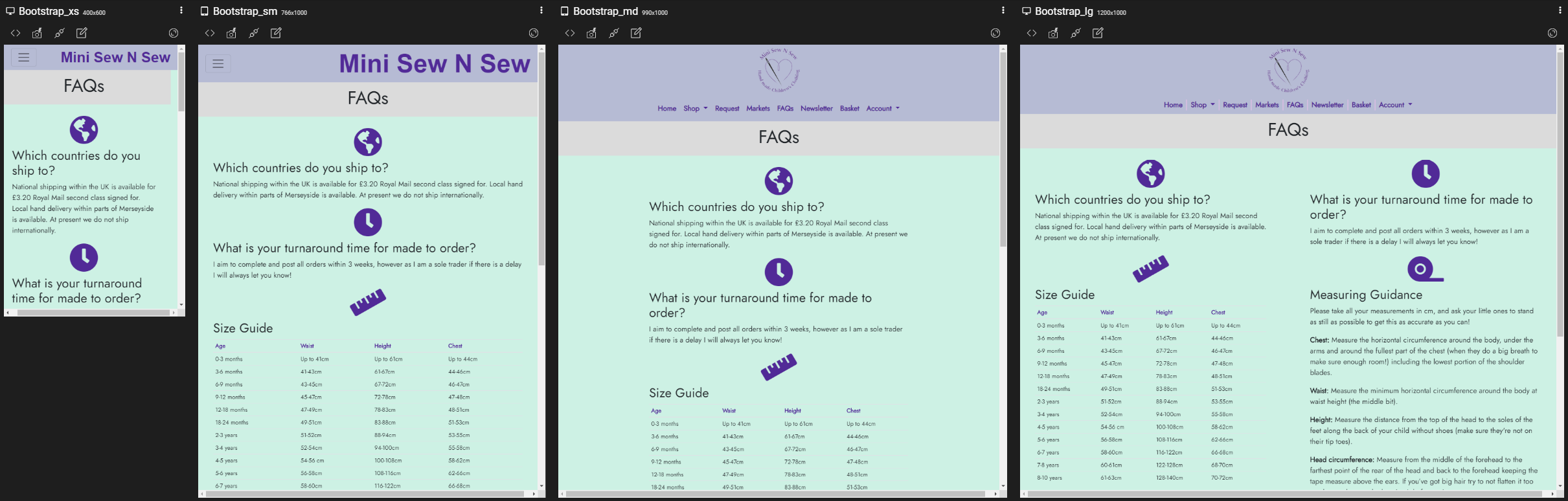 FAQ Page Responsive