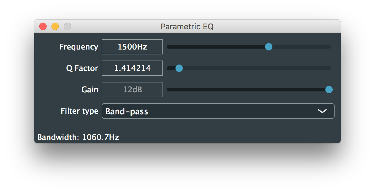 Parametric EQ