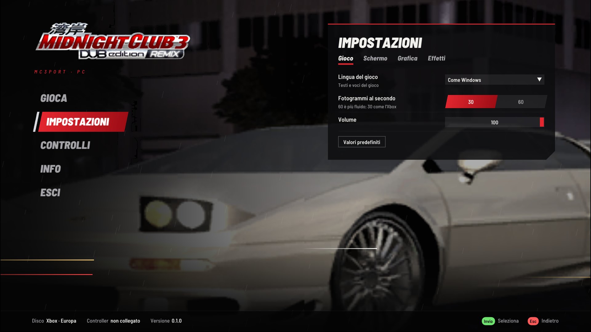 Launcher settings