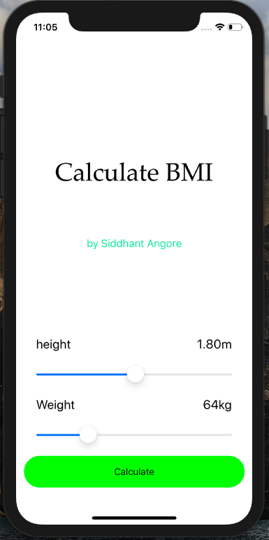 GitHub - Sidangore/BMI-Calculator