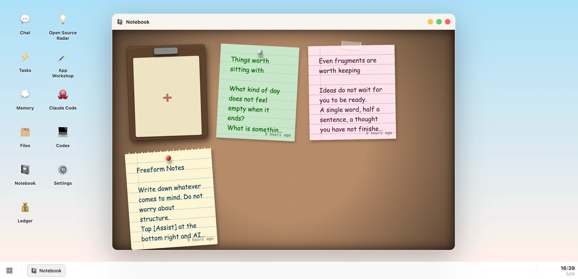 Notebook