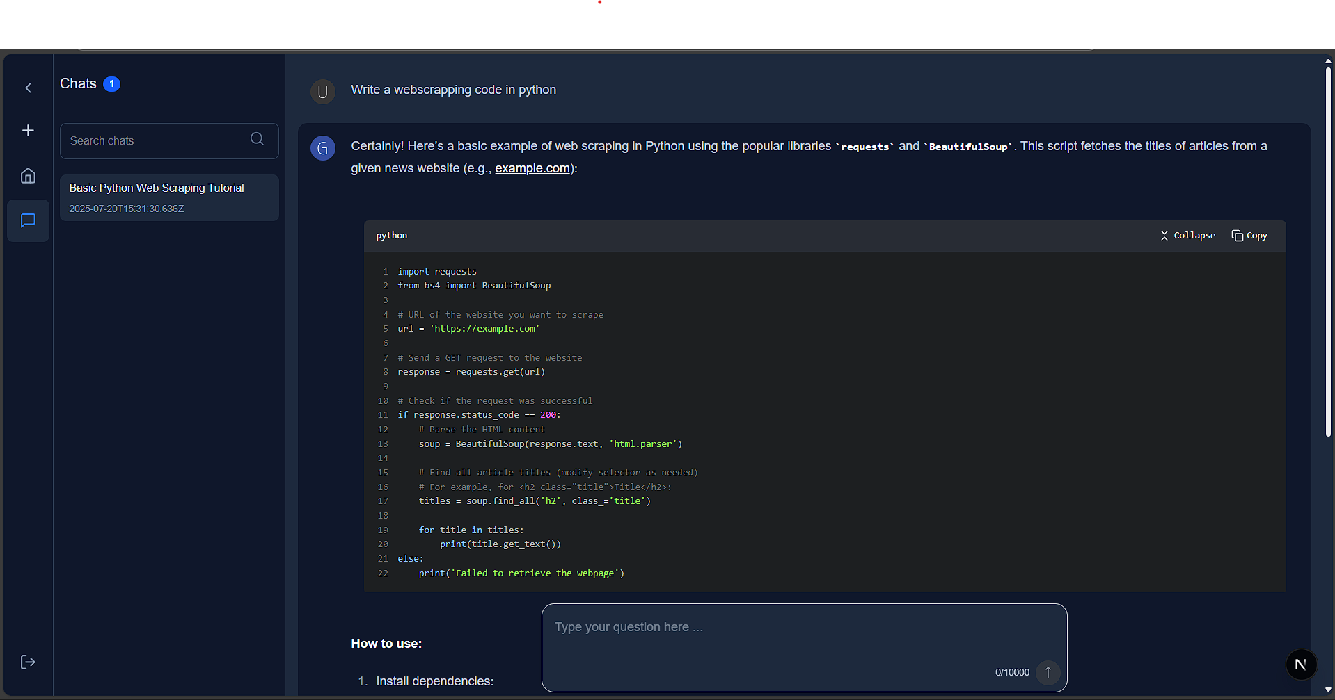 MoAI Screenshot