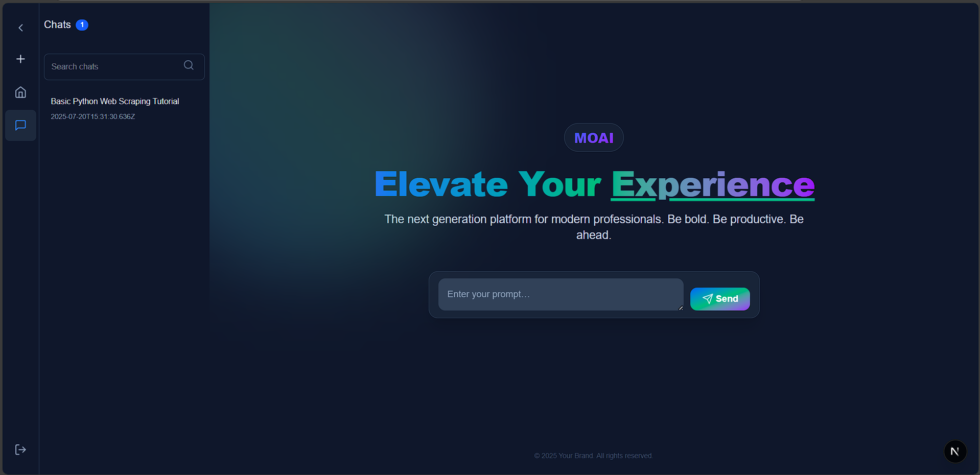 MoAI Screenshot