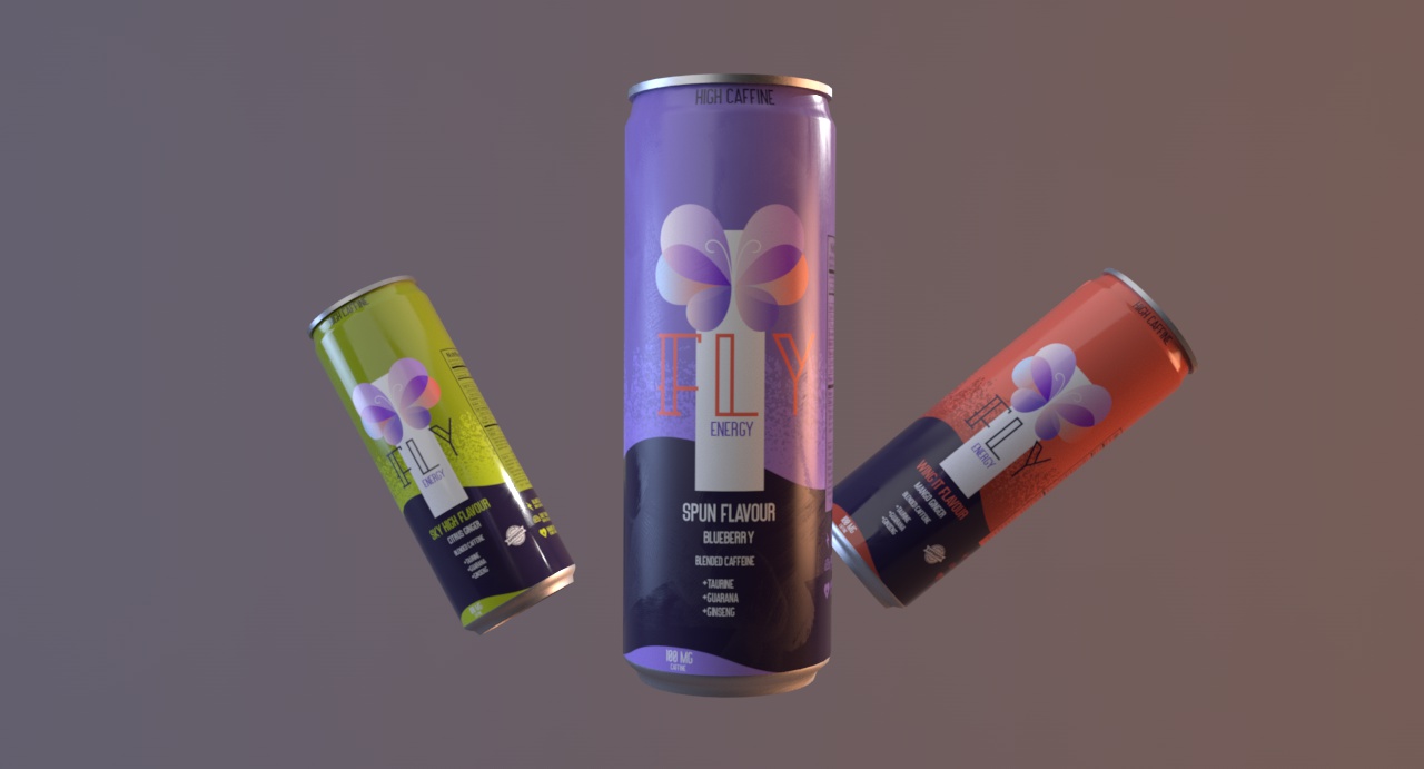 FLY Energy Brand Identity
