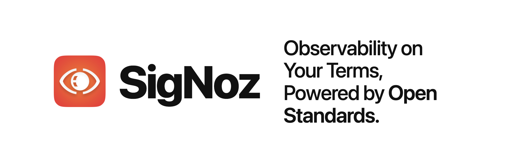 SigNoz - Observability on Your Terms, Powered by Open Standards.