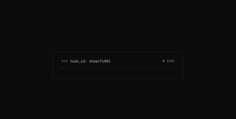 Full audit receipt