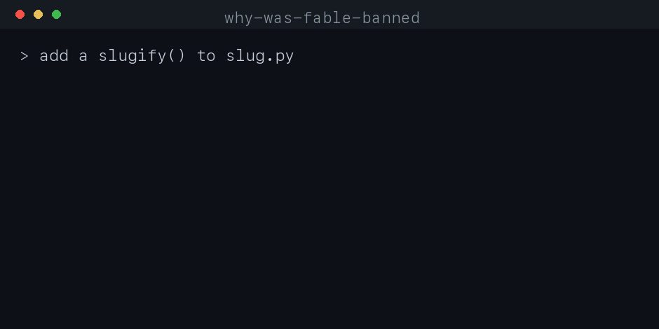 demo: edit blocked until the spec passes, then applied