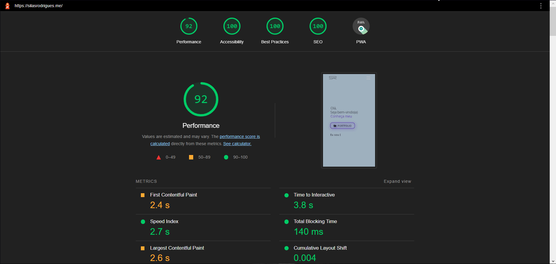 Lighthouse Report