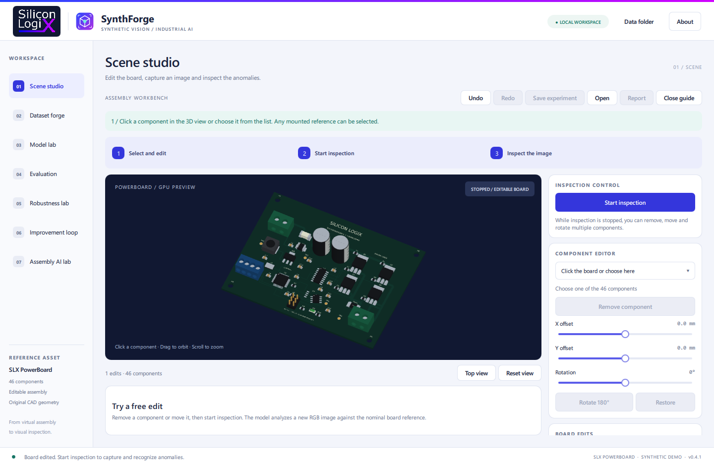 SLX SynthForge on GitHub: AI for industrial vision