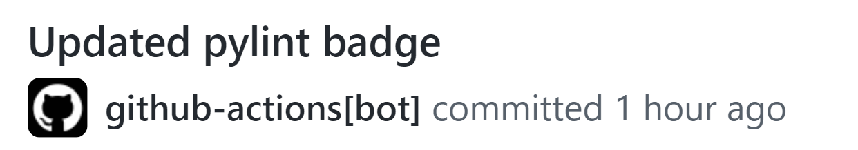 bot commit