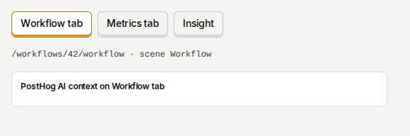 Workflow tab with both chips closed