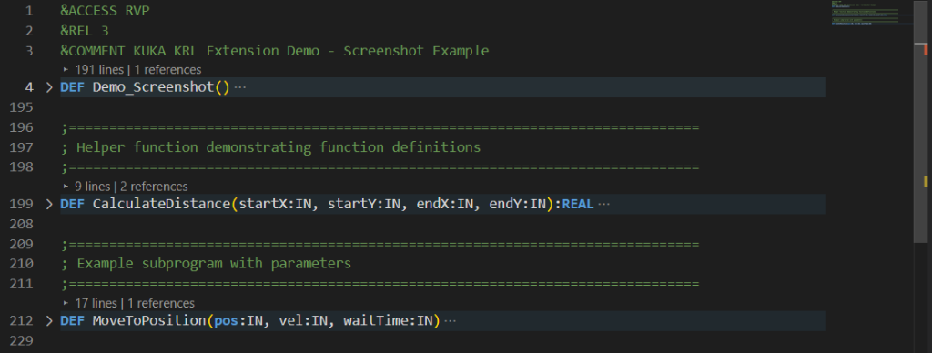 CodeLens with metrics
