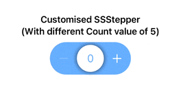 Example of SSStepper count value