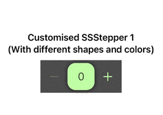 Example of SSStepper Shapes and Colors