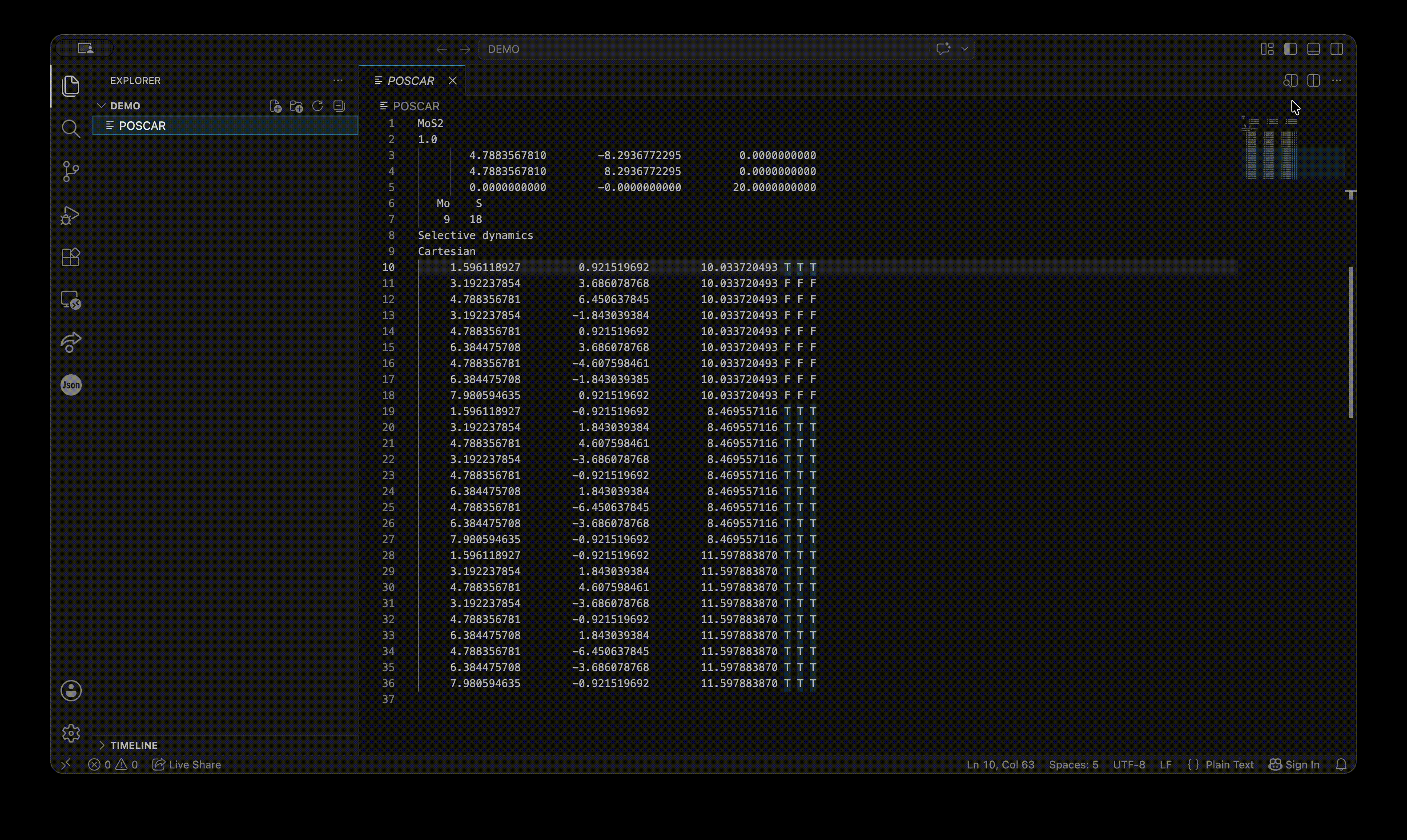 AtomView Demo