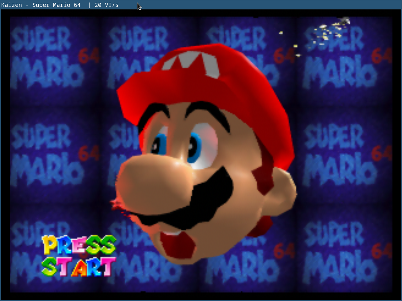 Mario's face