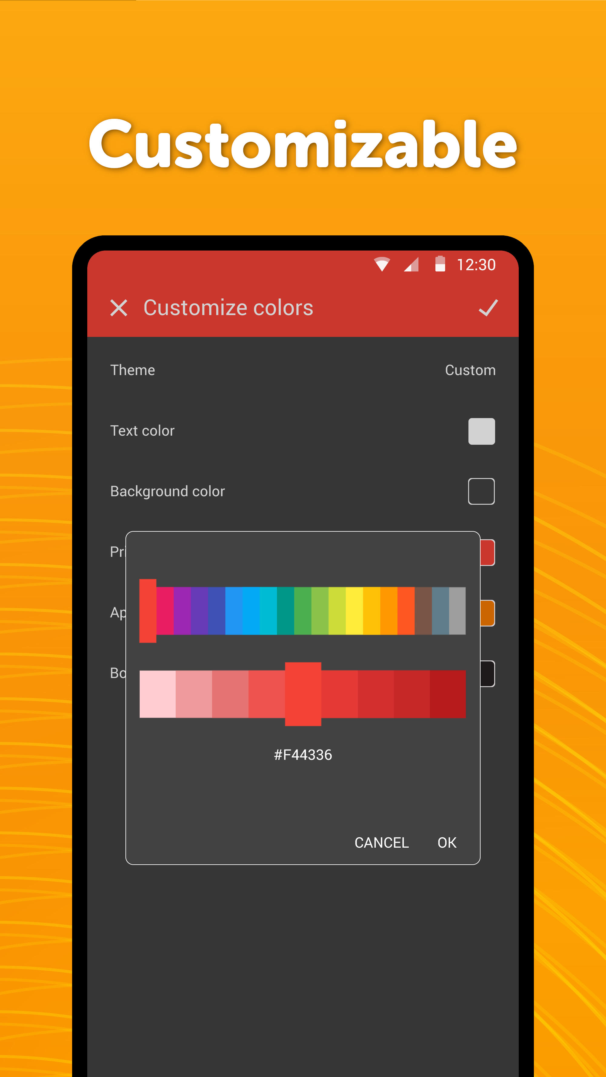 Screenshot 4 of Simple Keyboard — opens full size