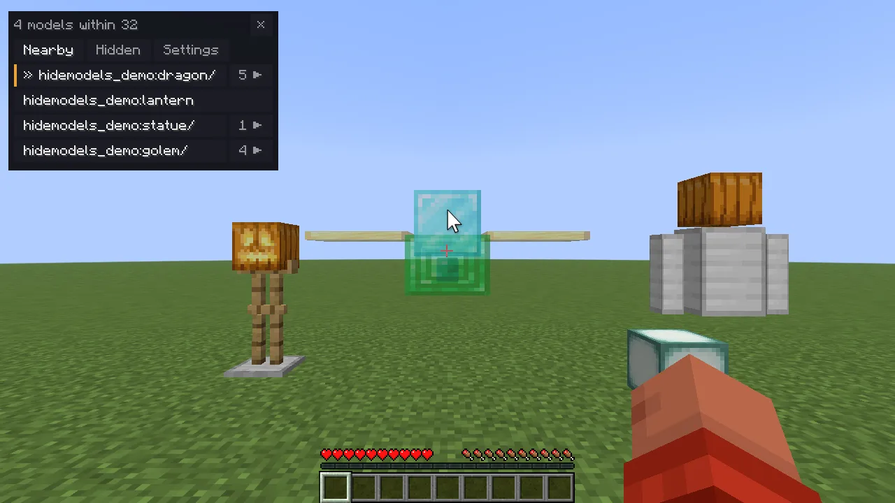 Switching a profile's Distance fade through Far and Near and dragging its To slider