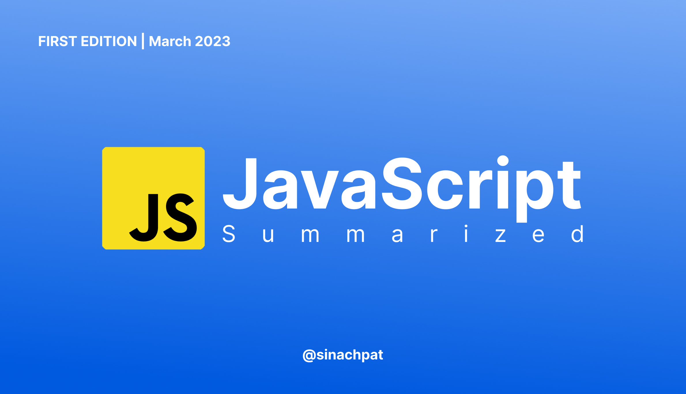 JavaScript-Summarized