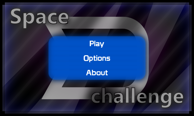 Space challenge screenshot