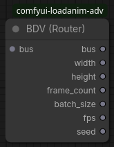 BDV Router Node