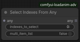 Select Indexes From Any Node