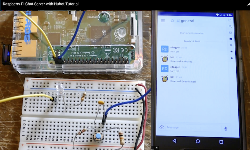 From your phone, controll anything connected to your Pi