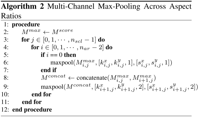 Multi-Channel Max-Pooling Across Aspect Ratios