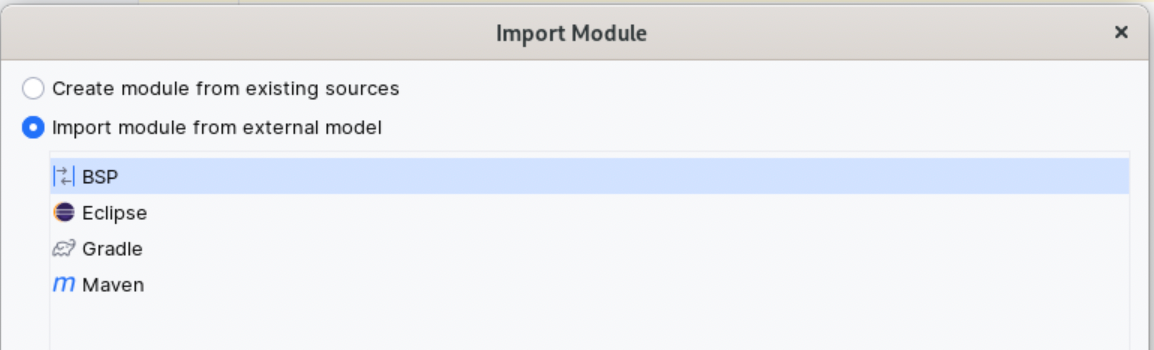 Import module from bsp
