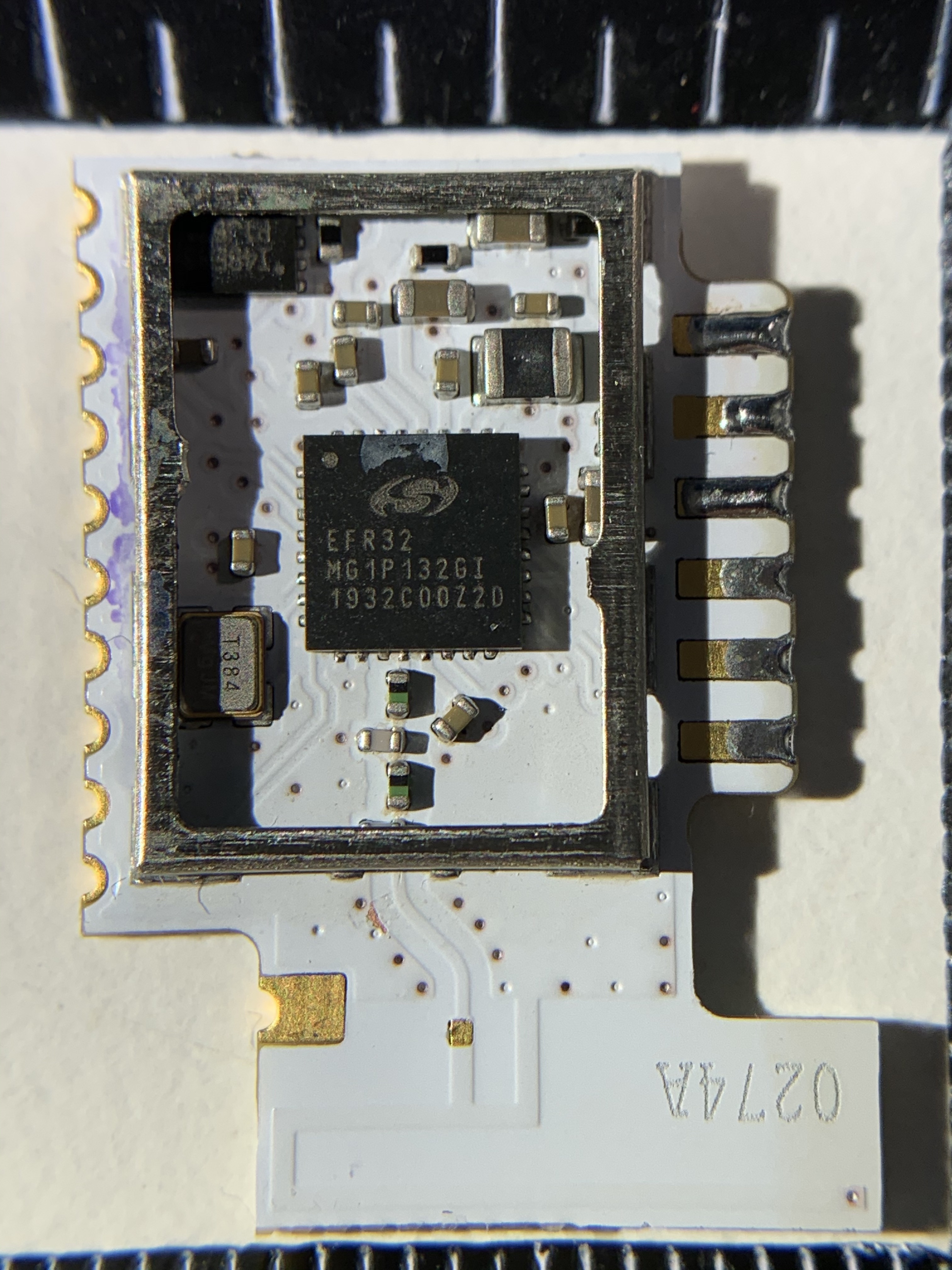 Back of IKEA TRÅDFRI module (ICC-A-1)