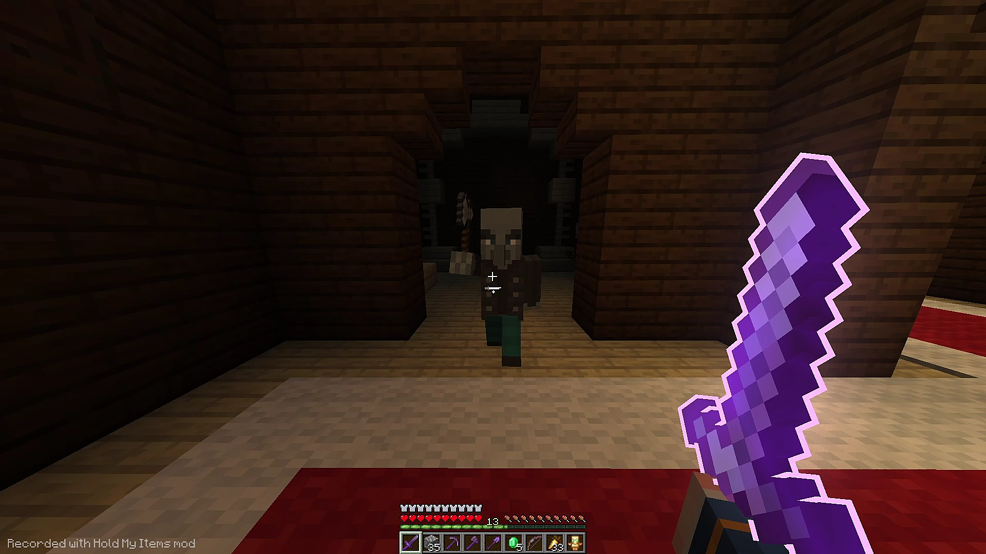 Sinnelar - Enchantment Glows Minecraft Resource Pack Showcase with Hold My Items Mod