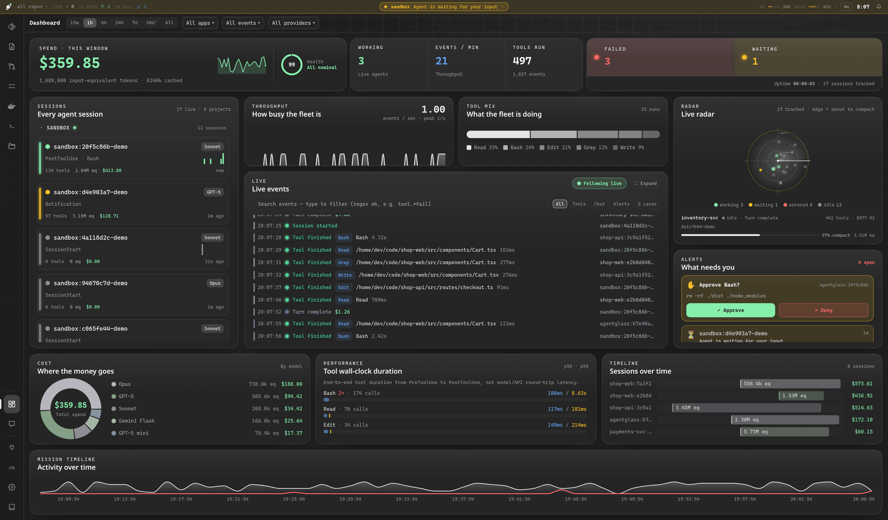 dark theme