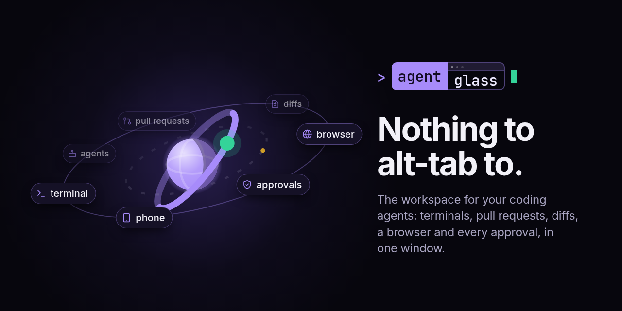 agentglass 项目介绍图
